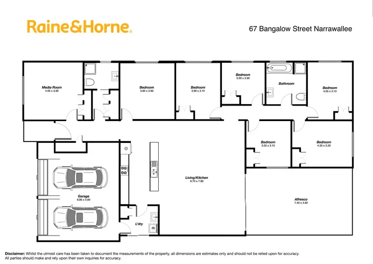 Floorplan of Homely house listing, 67 Bangalow Street, Narrawallee NSW 2539