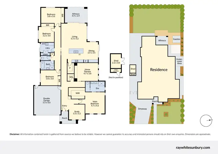 Floorplan of Homely house listing, 4 Town Place, Gisborne VIC 3437