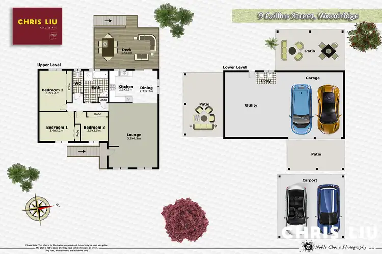 Floorplan of Homely house listing, 9 Coolibah Street, Woodridge QLD 4114