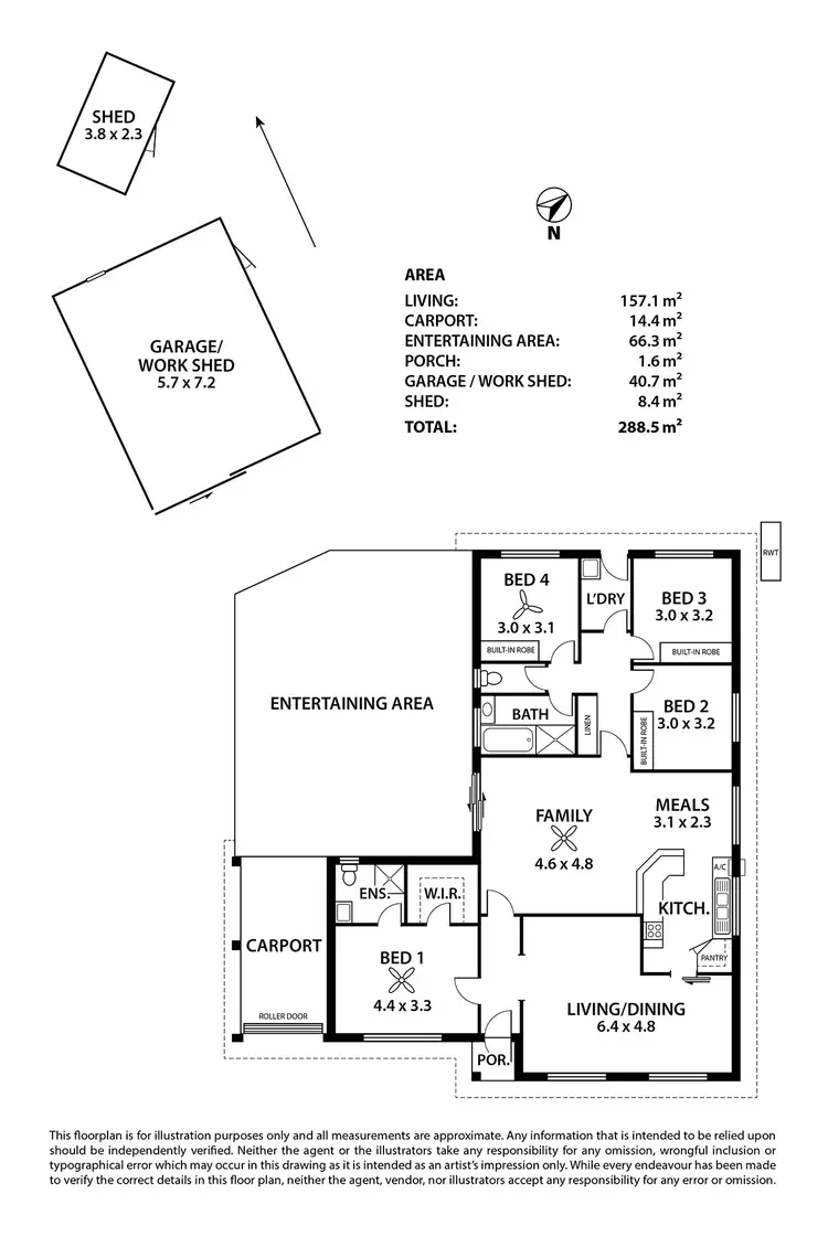 Floorplan of Homely house listing, 11 Kennedy Crescent, Strathalbyn SA 5255