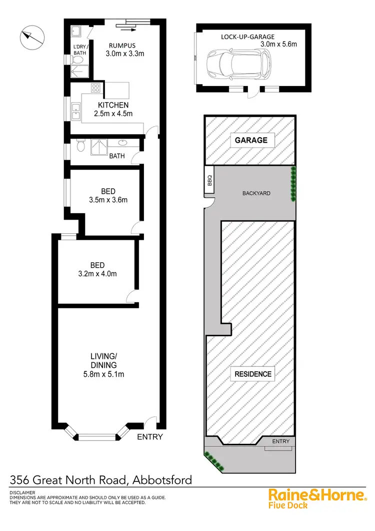 Floorplan of Homely house listing, 356 Great North Road, Abbotsford NSW 2046