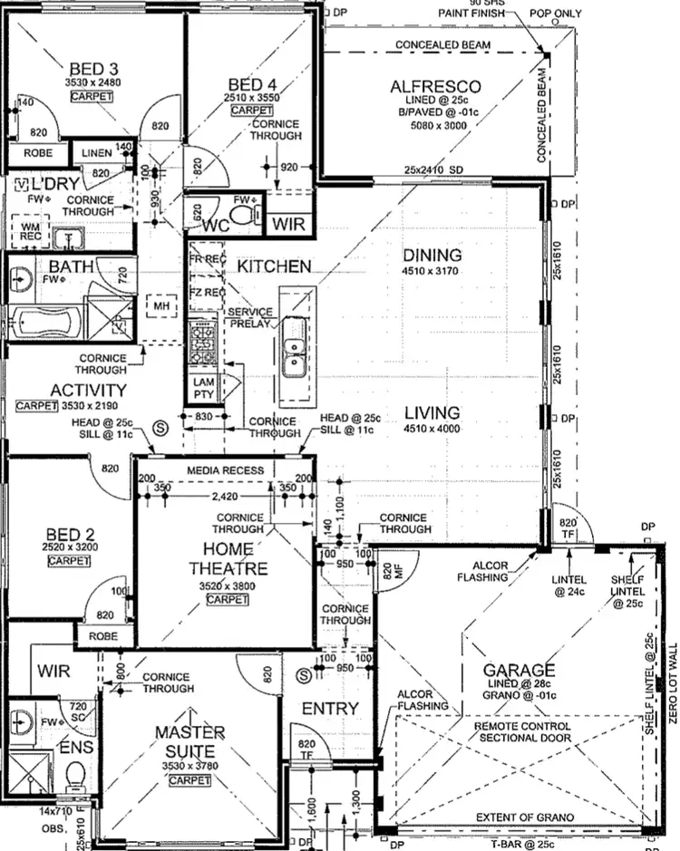 Floorplan of Homely house listing, 28 Primrose Loop, Byford WA 6122