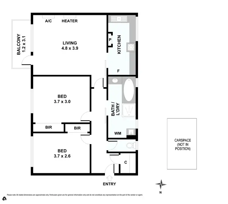 Floorplan of Homely apartment listing, 11/5 Auburn Grove, Hawthorn East VIC 3123