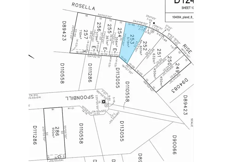 Floorplan of Homely land listing, 14 Rosella Rise, Mannum SA 5238