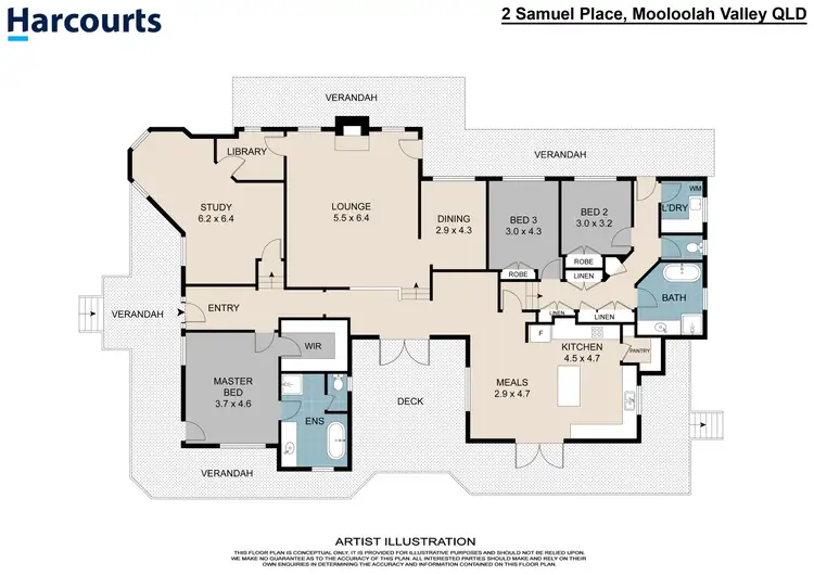 Floorplan of Homely house listing, 2 Samuel Place, Mooloolah Valley QLD 4553