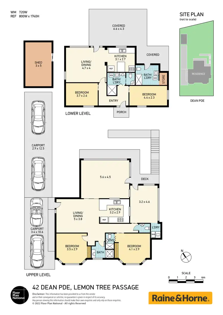 Floorplan of Homely house listing, 42 Dean Parade, Lemon Tree Passage NSW 2319