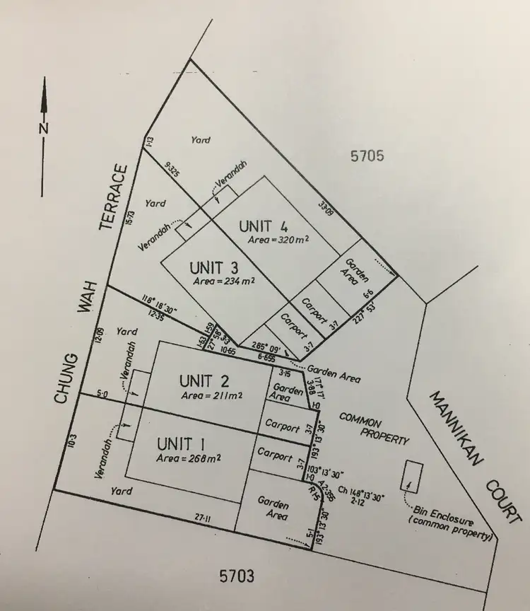 Floorplan of Homely unit listing, 4/55 Mannikan Court, Bakewell NT 832