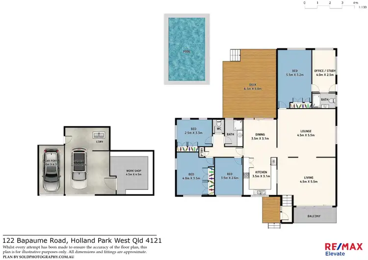 Floorplan of Homely house listing, 122 Bapaume Road, Holland Park West QLD 4121