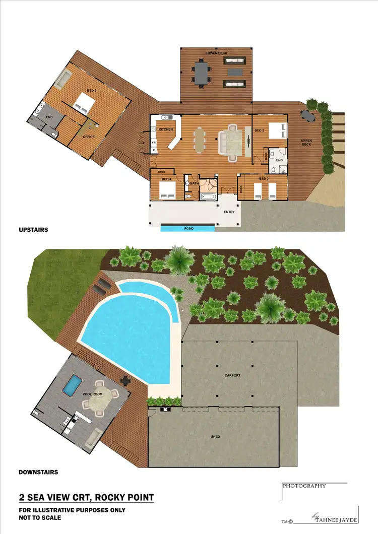 Floorplan of Homely house listing, 2 Seaview Court (via Port Douglas), Rocky Point QLD 4873
