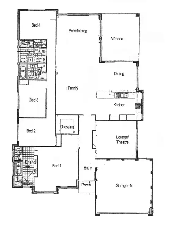 Floorplan of Homely house listing, 7 Redcurrant Street, Byford WA 6122