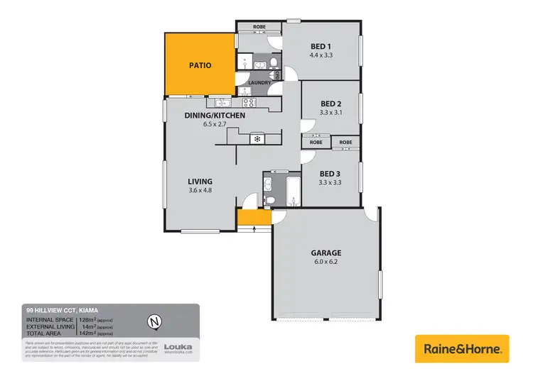 Floorplan of Homely house listing, 99 Hillview Circuit, Kiama NSW 2533
