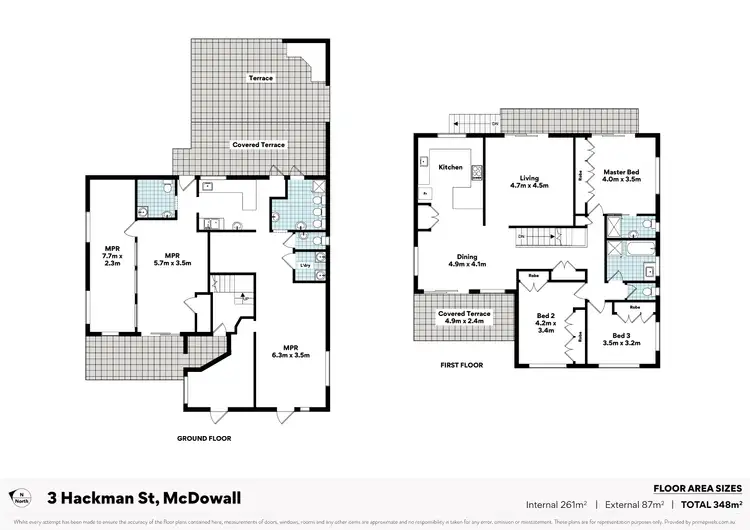 Floorplan of Homely house listing, 3 Hackman Street, Mcdowall QLD 4053