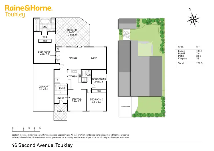 Floorplan of Homely house listing, 46 Second Avenue, Toukley NSW 2263