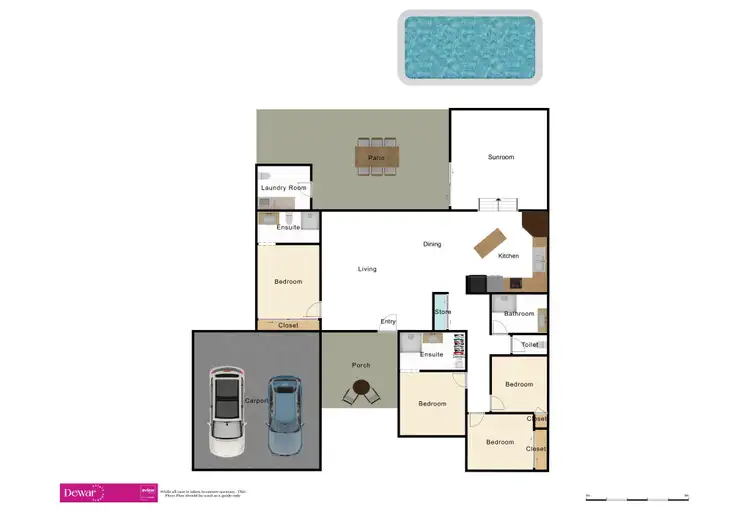 Floorplan of Homely house listing, 57 Bestmann Road East, Sandstone Point QLD 4511