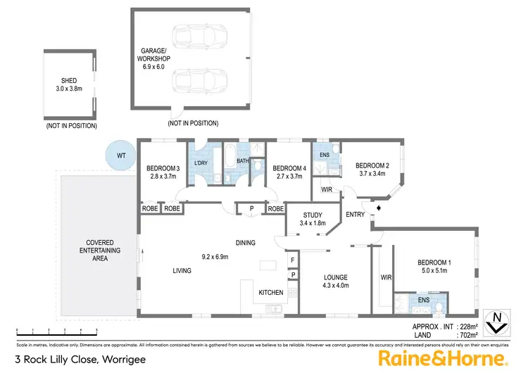 Floorplan of Homely house listing, 3 Rock Lilly Close, Worrigee NSW 2540