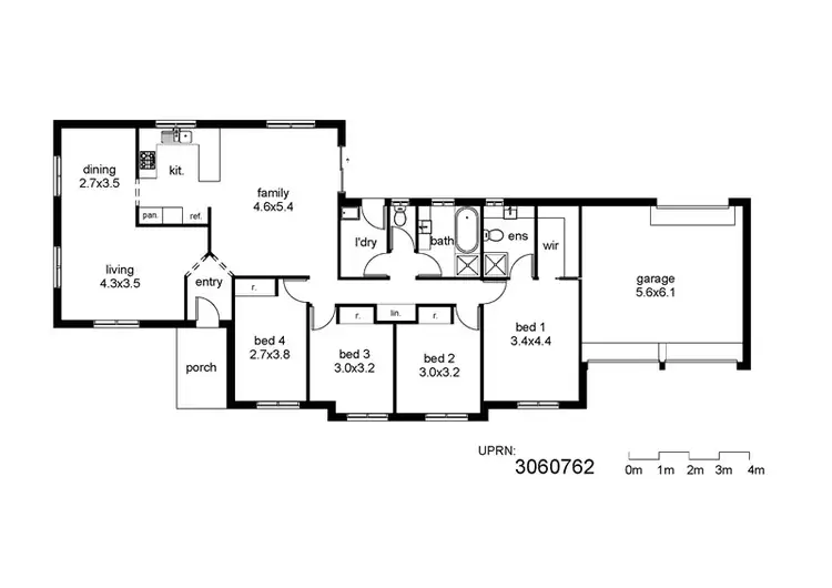 Floorplan of Homely house listing, Address available on request