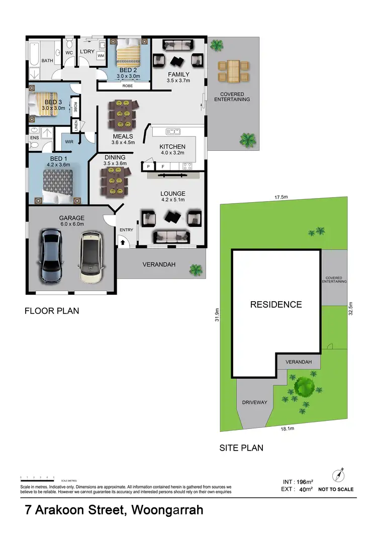 Floorplan of Homely house listing, 7 Arakoon Road, Woongarrah NSW 2259