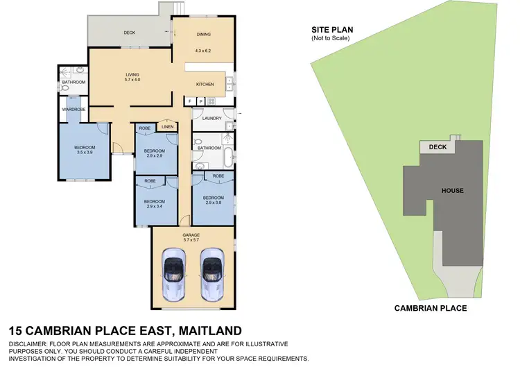 Floorplan of Homely house listing, 15 Cambrian Place, East Maitland NSW 2323
