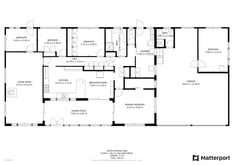 Floorplan of Homely house listing, 6 Fielding St, Gayndah QLD 4625