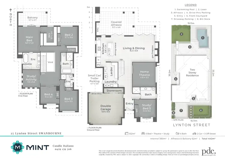 Floorplan of Homely house listing, 25 Lynton Street, Swanbourne WA 6010