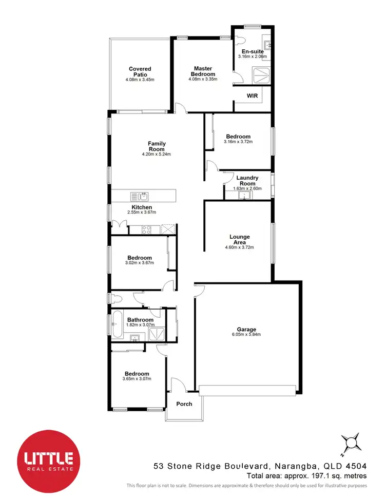 Floorplan of Homely house listing, 53 Stone Ridge Boulevard, Narangba QLD 4504
