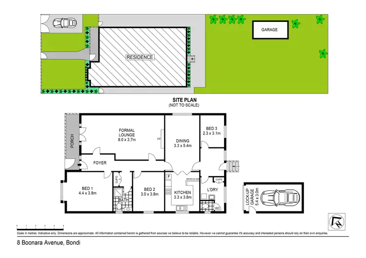 Floorplan of Homely house listing, 8 Boonara Avenue, Bondi NSW 2026