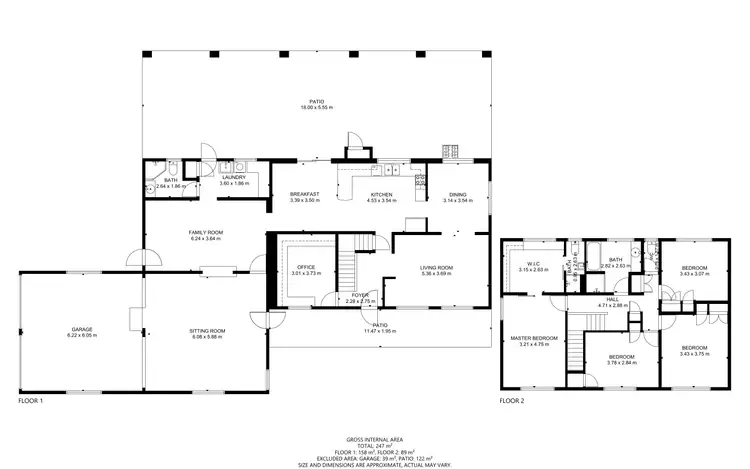 Floorplan of Homely house listing, 11 Connemara Course, Kelso QLD 4815