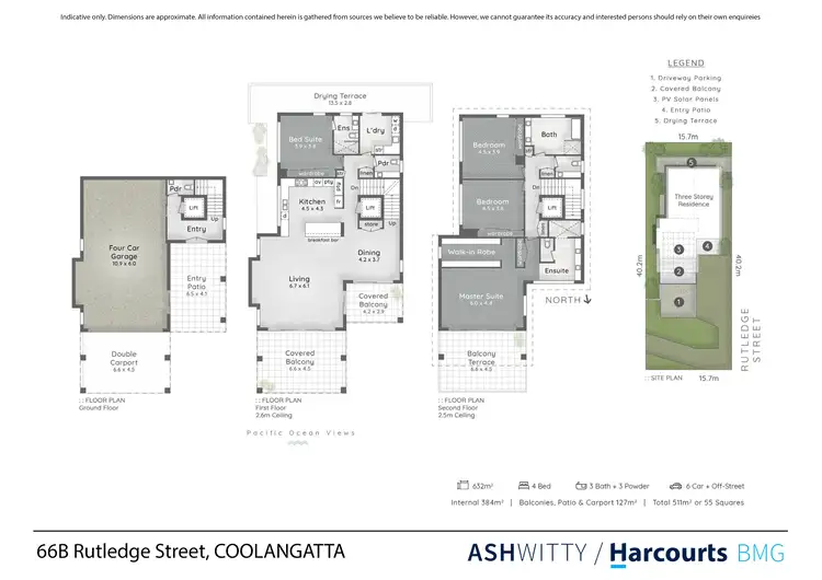 Floorplan of Homely house listing, 66A Rutledge Street, Coolangatta QLD 4225