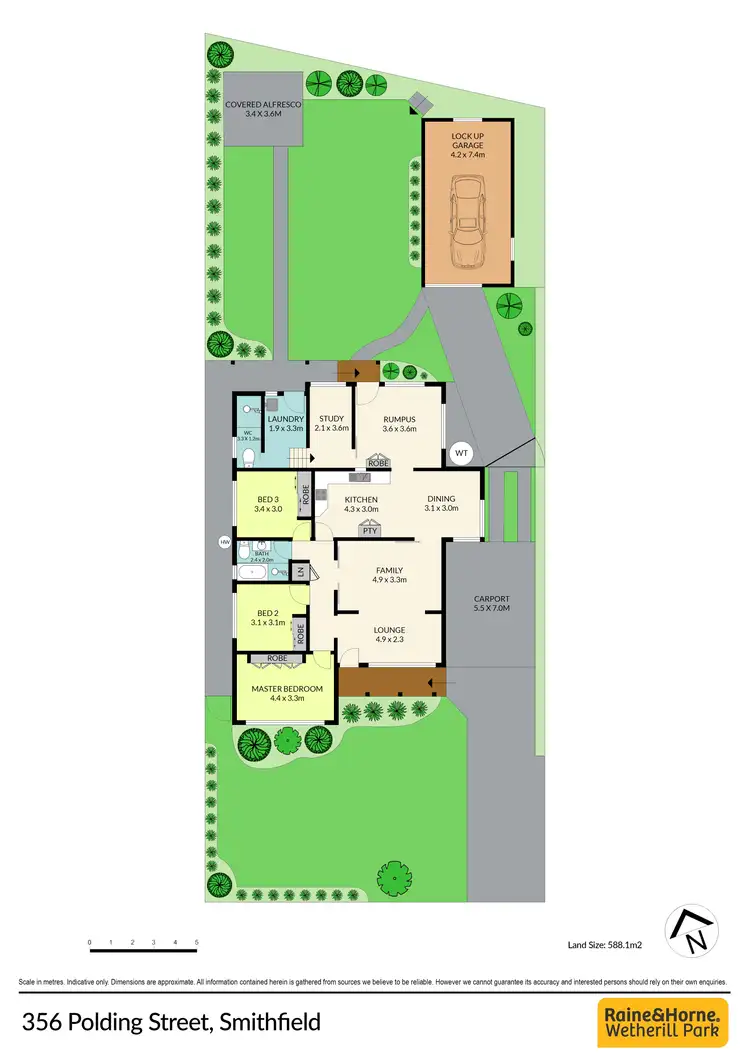 Floorplan of Homely house listing, 356 Polding Street, Smithfield NSW 2164