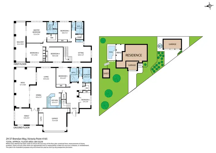 Floorplan of Homely house listing, Lot 1/29-37 Brendan Way, Victoria Point QLD 4165