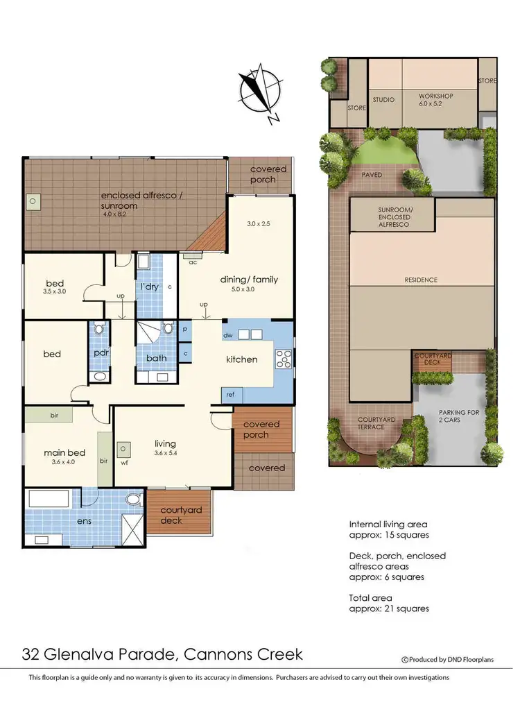 Floorplan of Homely house listing, 32 Glenalva Parade, Cannons Creek VIC 3977