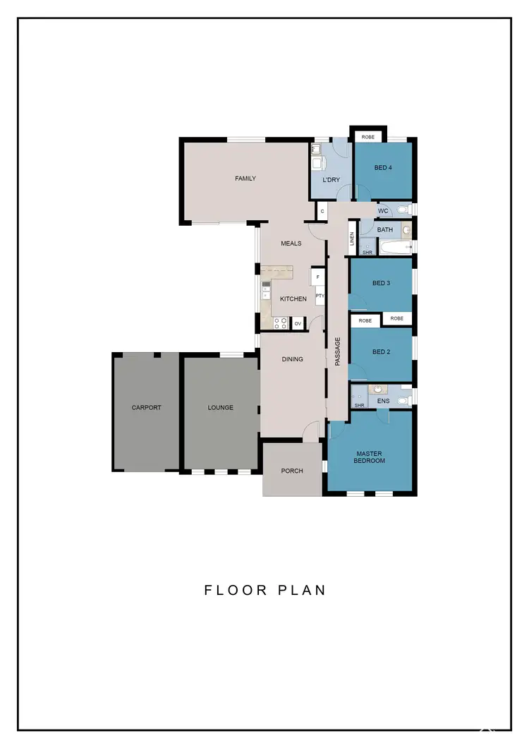Floorplan of Homely house listing, 11 Haimlee Street, Kelmscott WA 6111