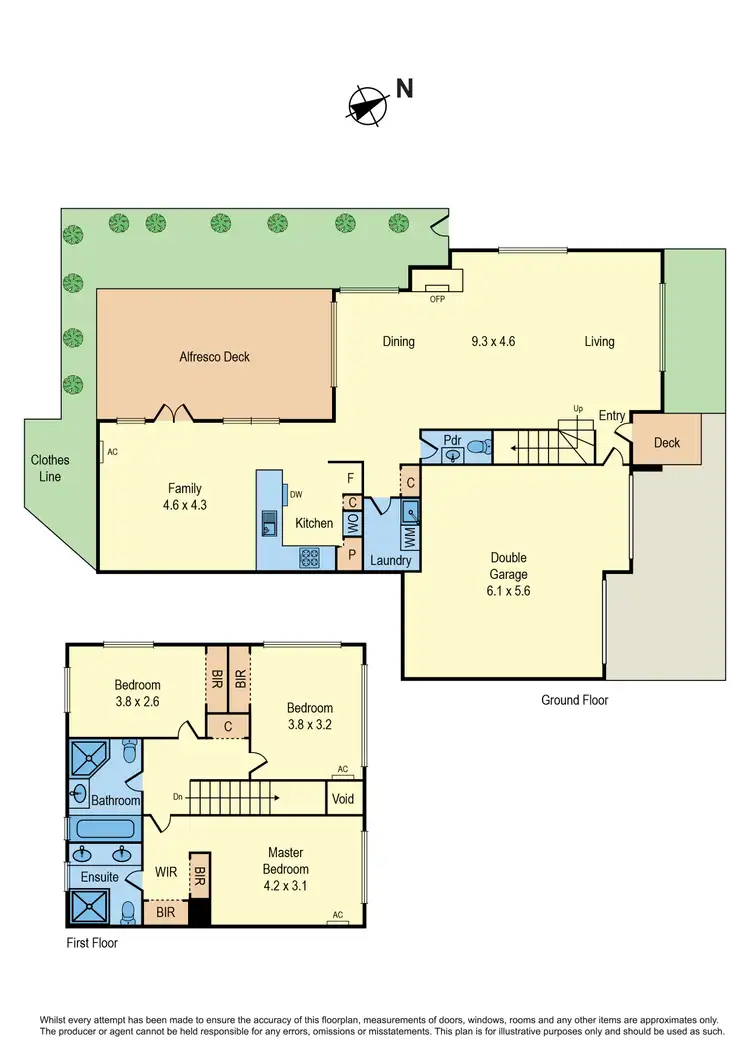 Floorplan of Homely house listing, 80 St Andrews Drive, Heatherton VIC 3202