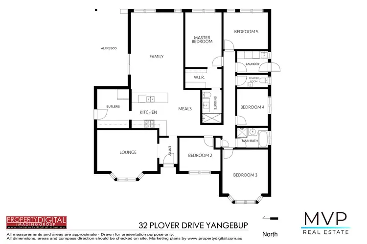 Floorplan of Homely house listing, 32 Plover Drive, Yangebup WA 6164