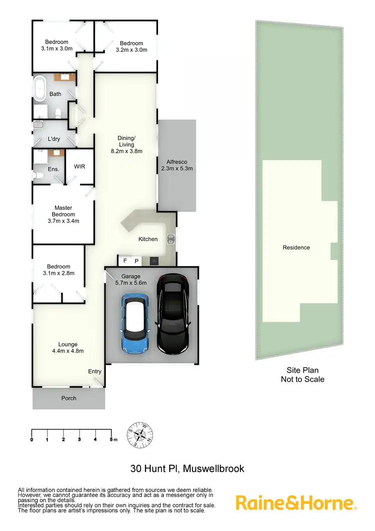 Floorplan of Homely house listing, 30 Hunt Place, Muswellbrook NSW 2333