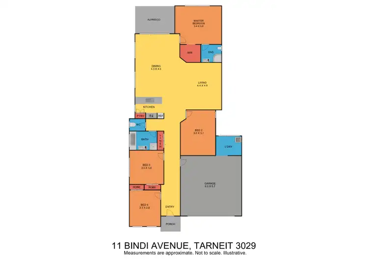 Floorplan of Homely house listing, 11 Bindi Avenue, Tarneit VIC 3029