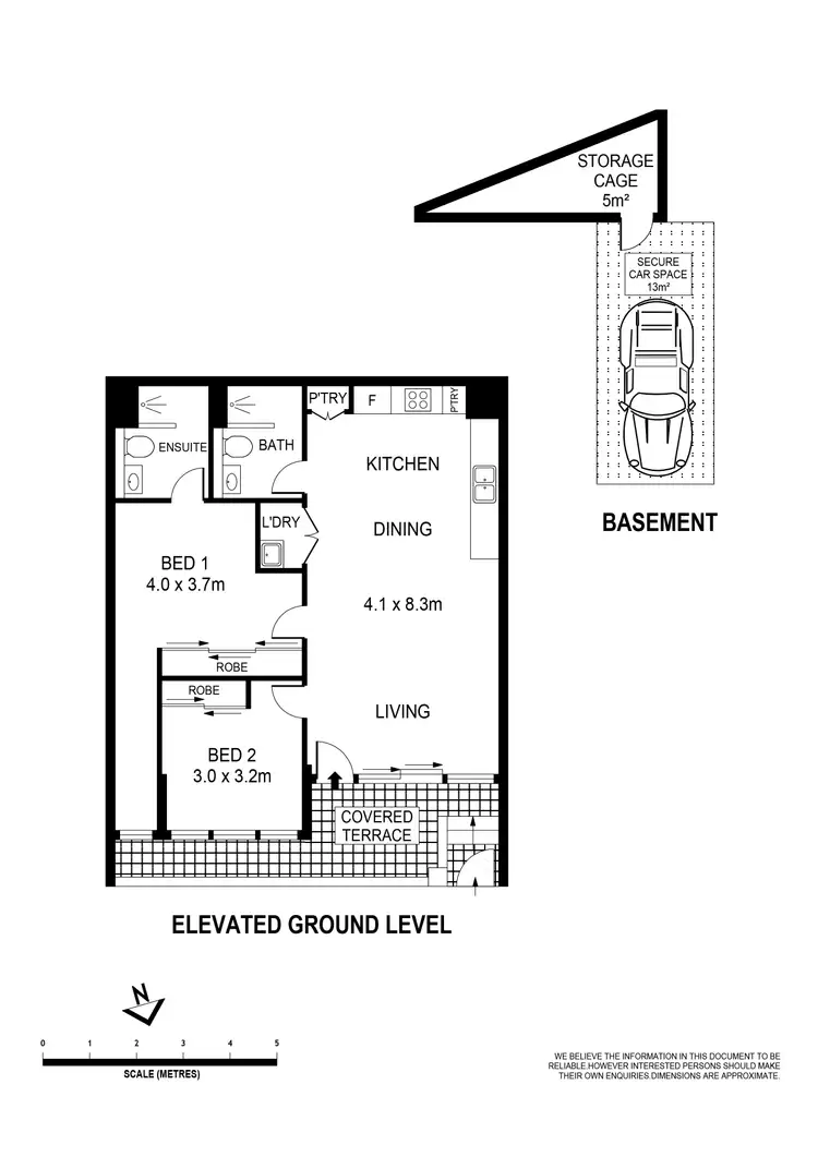 Floorplan of Homely apartment listing, 7 Thread Lane, Waterloo NSW 2017