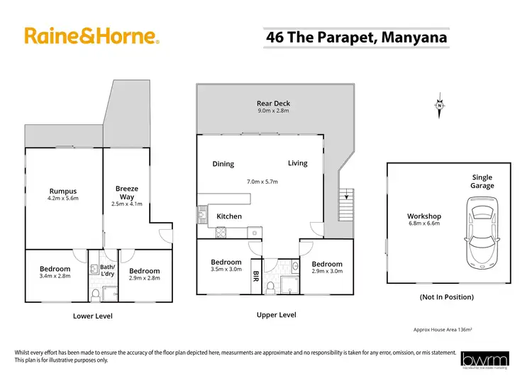 Floorplan of Homely house listing, 46 The Parapet, Manyana NSW 2539
