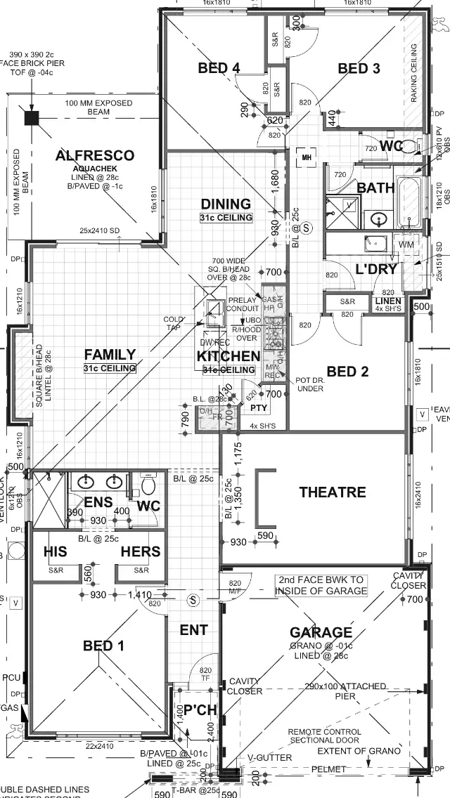 Floorplan of Homely house listing, 3 Wheatley Road, Byford WA 6122