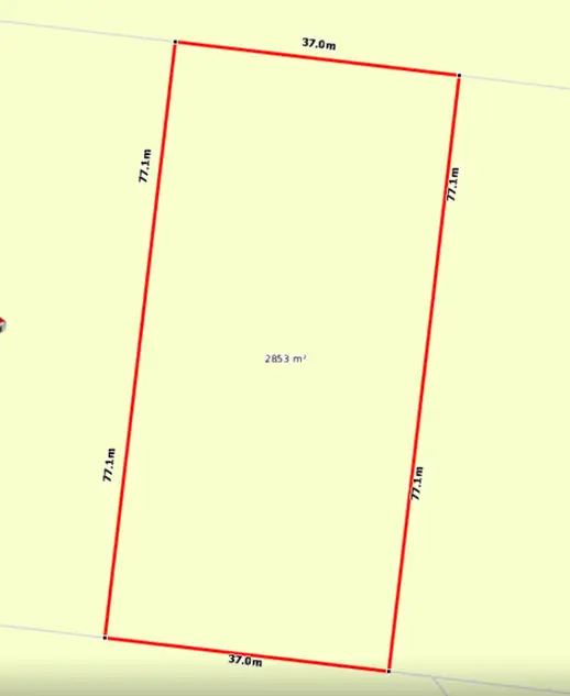 Floorplan of Homely land listing, 12 Thomson Road, Cannon Valley QLD 4800