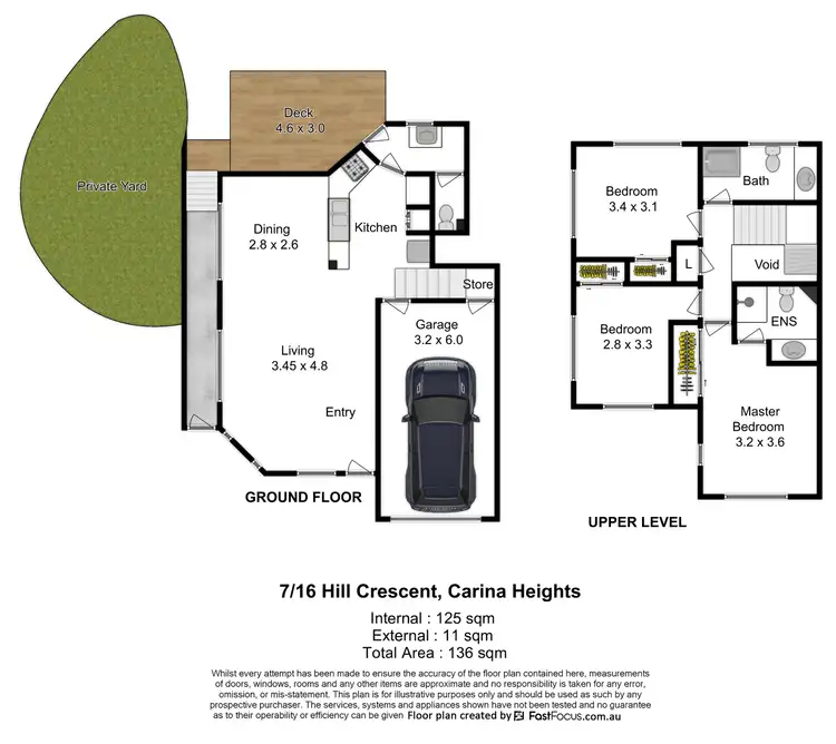 Floorplan of Homely townhouse listing, 7/16 Hill Crescent, Carina Heights QLD 4152