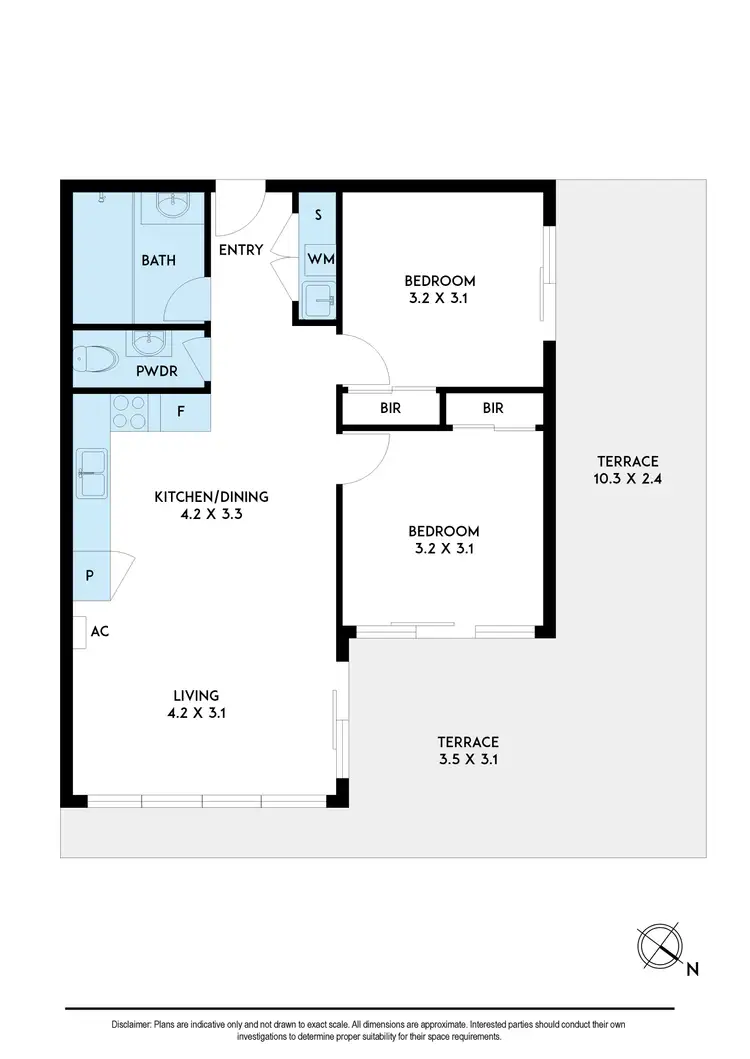 Floorplan of Homely apartment listing, G04/54 La Scala Avenue, Maribyrnong VIC 3032