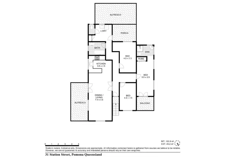 Floorplan of Homely house listing, 31 Station Street, Pomona QLD 4568