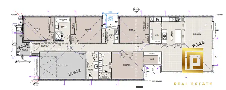 Floorplan of Homely house listing, 41 Tower Street, Thornhill Park VIC 3335