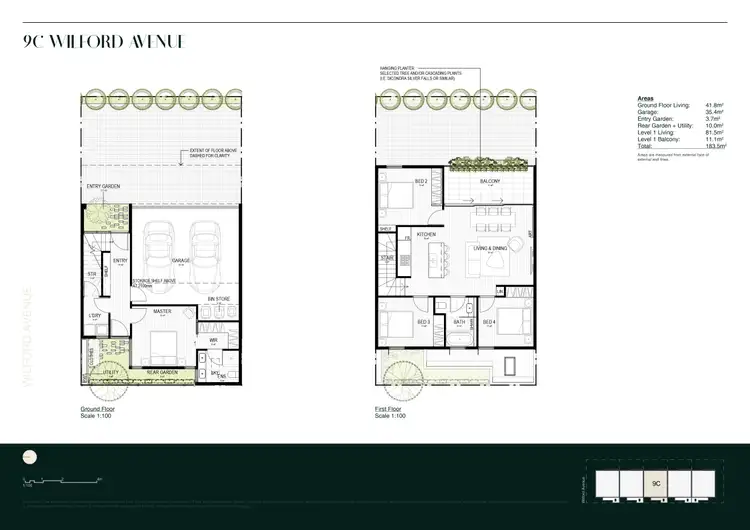 Floorplan of Homely house listing, 9C Wilford Avenue, Underdale SA 5032