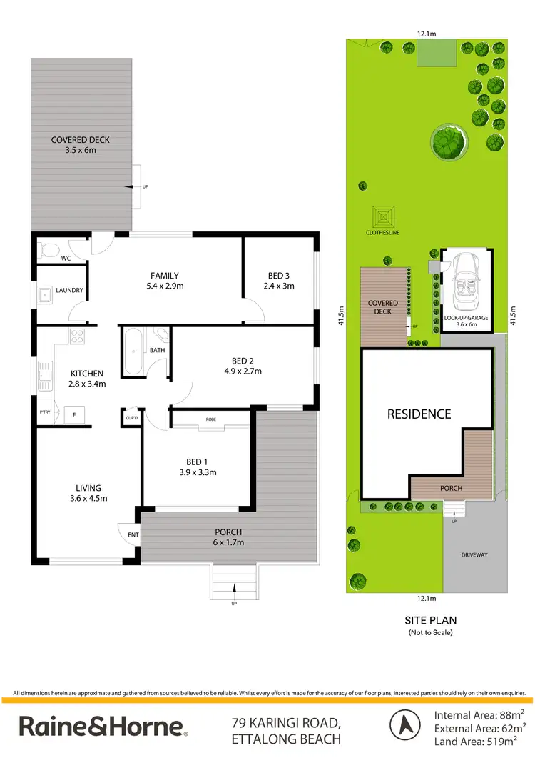 Floorplan of Homely house listing, 79 Karingi Street, Ettalong Beach NSW 2257