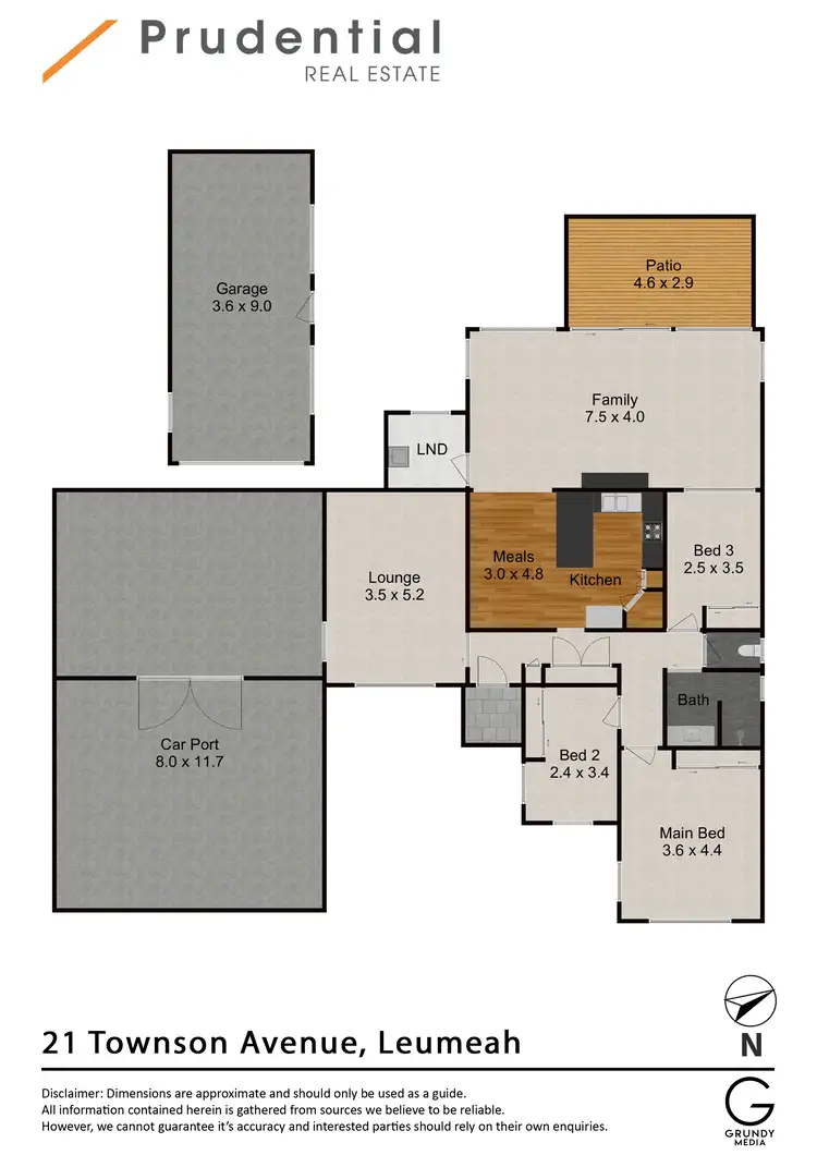 Floorplan of Homely house listing, 21 Townson Avenue, Leumeah NSW 2560