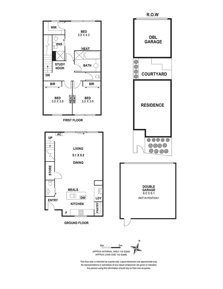 Floorplan of Homely house listing, 1 Kanuri Way, Pakenham VIC 3810