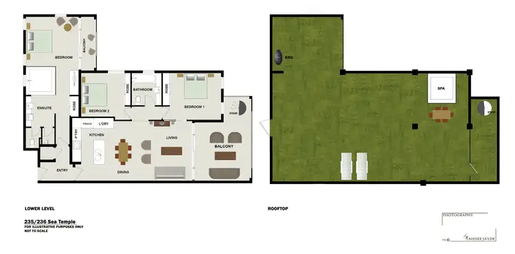Floorplan of Homely apartment listing, 235-236/22-36 Mitre Street, Port Douglas QLD 4877