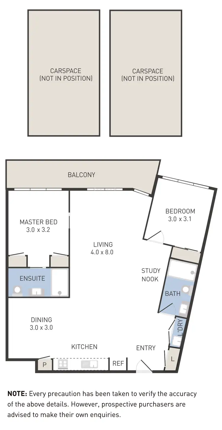 Floorplan of Homely apartment listing, 405/68 Wests Road, Maribyrnong VIC 3032